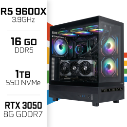 PC Gamer UltraPC Ryzen 5 9600X/16GB DDR5/1TB SSD/RTX3050 8GB AMD Ry...