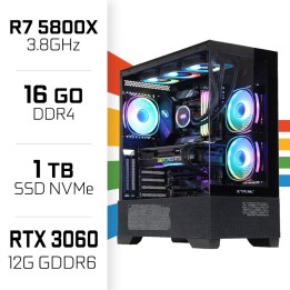 PC Gamer UltraPC Ryzen 7 5800X/1TB SSD/16GB/RTX3060 12GB AMD Ryzen ...