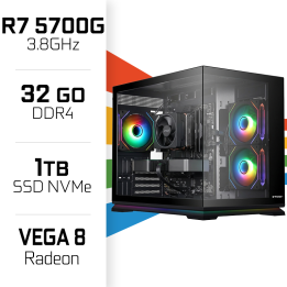 PC Gamer UltraPC Ryzen 7 5700G/1TB SSD/32GB/Radeon Vega8 AMD Ryzen ...