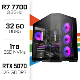 PC Gamer UltraPC Ryzen 7 7700/32GB DDR5/1TB SSD/RTX5070 AMD Ryzen 7...