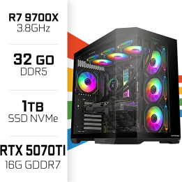 PC Gamer UltraPC Ryzen 7 9700X/32GB DDR5/1TB SSD/RTX5070 TI AMD Ryz...