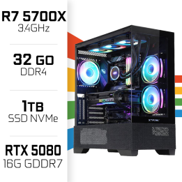PC Gamer UltraPC Ryzen 7 5700X/1TB SSD/32GB/RTX5080 AMD Ryzen 7 Ult...