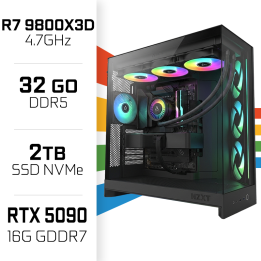 PC Gamer UltraPC Ryzen 7 9800X3D/2TB SSD/32GB DDR5/RTX5090 32GB AMD...