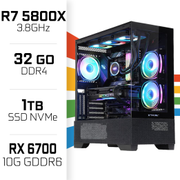 PC Gamer UltraPC Ryzen 7 5800X/32GB/1TB SSD/RX6700 10GB AMD Ryzen 7...