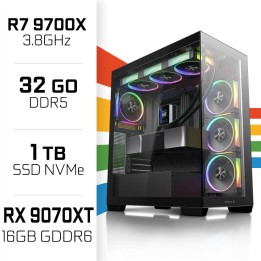 PC Gamer UltraPC Ryzen 7 9700X/32GB DDR5/1TB SSD/RX9070XT AMD Ryzen...