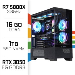 PC Gamer UltraPC Ryzen 7 5800X/1TB SSD/16GB/RTX3050 6G AMD Ryzen 7 ...