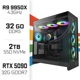PC Gamer UltraPC Ryzen 9 9950X/2TB SSD/32GB DDR5/RTX5090 32GB AMD R...