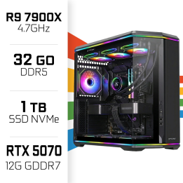 PC Gamer UltraPC Ryzen 9 7900X/1TB SSD/32GB DDR5/RTX5070 AMD Ryzen ...