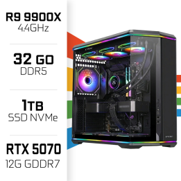PC Gamer UltraPC Ryzen 9 9900X/1TB SSD/32GB DDR5/RTX5070 AMD Ryzen ...