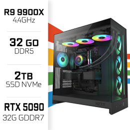 PC Gamer UltraPC Ryzen 9 9900X/2TB SSD/32GB DDR5/RTX5090 AMD Ryzen ...