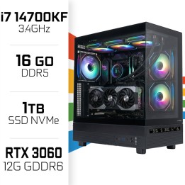 PC Gamer UltraPC Intel Core i7 14700KF/1TB SSD/16GB DDR5/RTX3060 12...