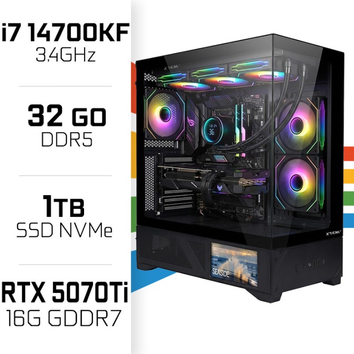 PC Gamer Ultrapc Intel Core i7 14700KF/1TB SSD/32GB DDR5/RTX5070TI ...
