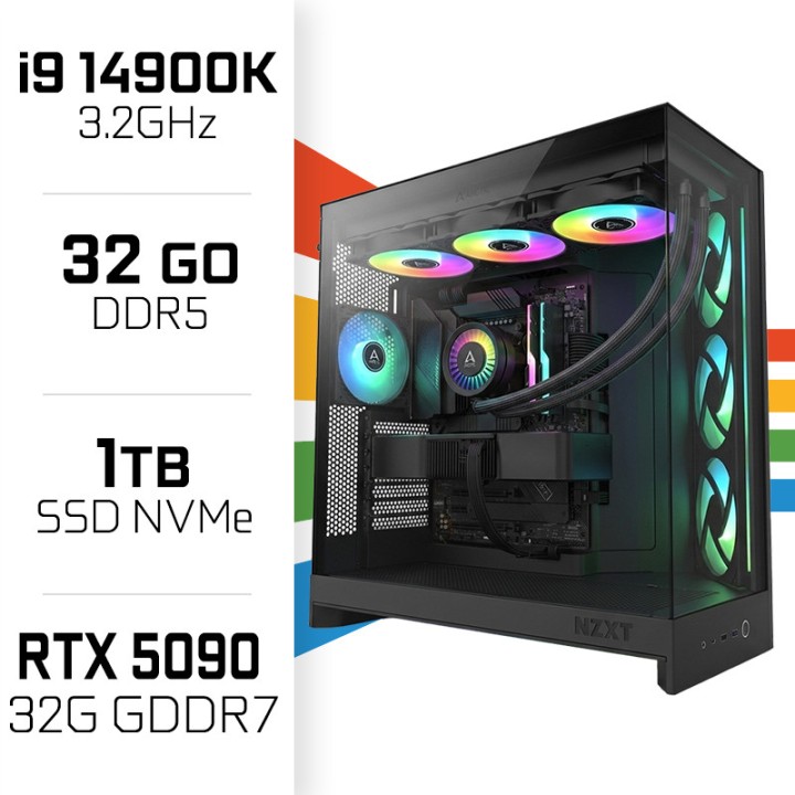 PC Gamer i9 14900K/1TB SSD/32GB DDR5/RTX5090 Intel Core i9 UltraPC ...