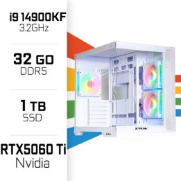 PC Gamer i9 14900KF/1TB SSD/32GB DDR5/RTX5060TI 8GB PC Gamer Avancé...