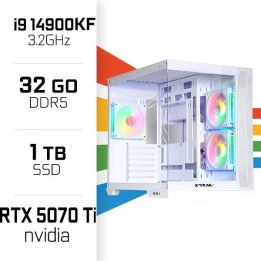 PC Gamer i9 14900KF/1TB SSD/32GB DDR5/RTX5070 TI PC Gamer Avancé Ul...