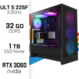 PC Gamer UltraPC Ultra 5 225F/1TB SSD/32GB/RTX3060 12GB Intel Core ...