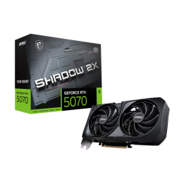 MSI GeForce RTX 5070 SHADOW 2X OC 12GB GDDR7 Cartes graphiques MSI ...