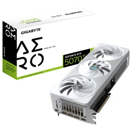 Gigabyte GeForce RTX 5070 Ti AERO OC 16G Cartes graphiques Gigabyte...