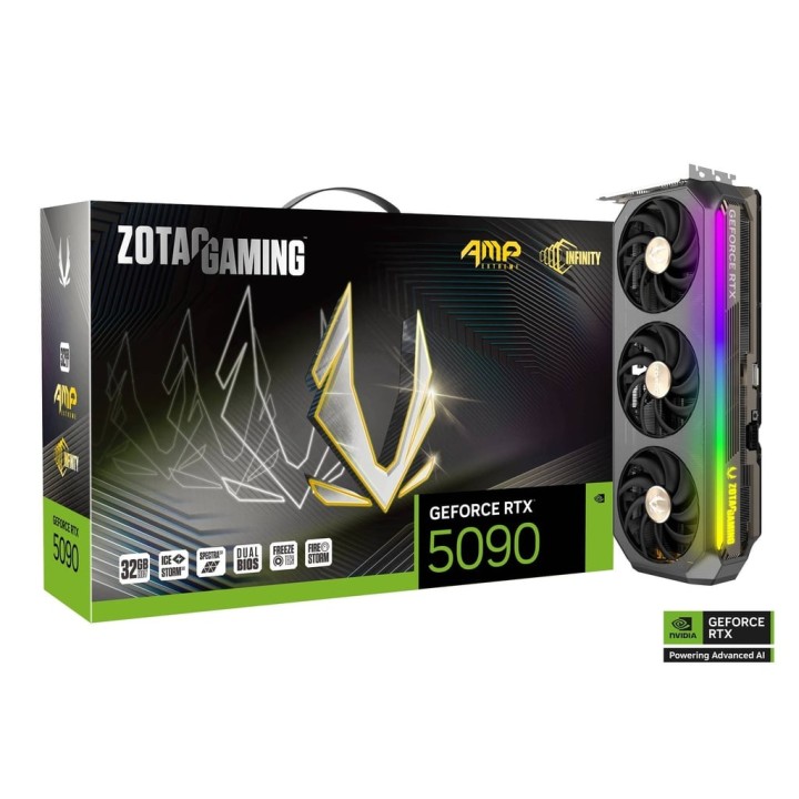 ZOTAC GAMING GeForce RTX 5090 AMP Extreme INFINITY 32GB GDDR7 NVIDI...