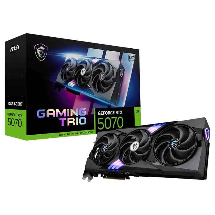 MSI GeForce RTX 5070 12Go GDDR7 GAMING TRIO OC NVIDIA MSI Maroc