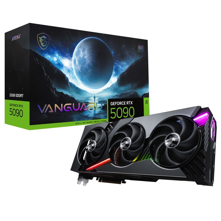MSI GeForce RTX 5090 32G VANGUARD SOC Cartes graphiques MSI Maroc