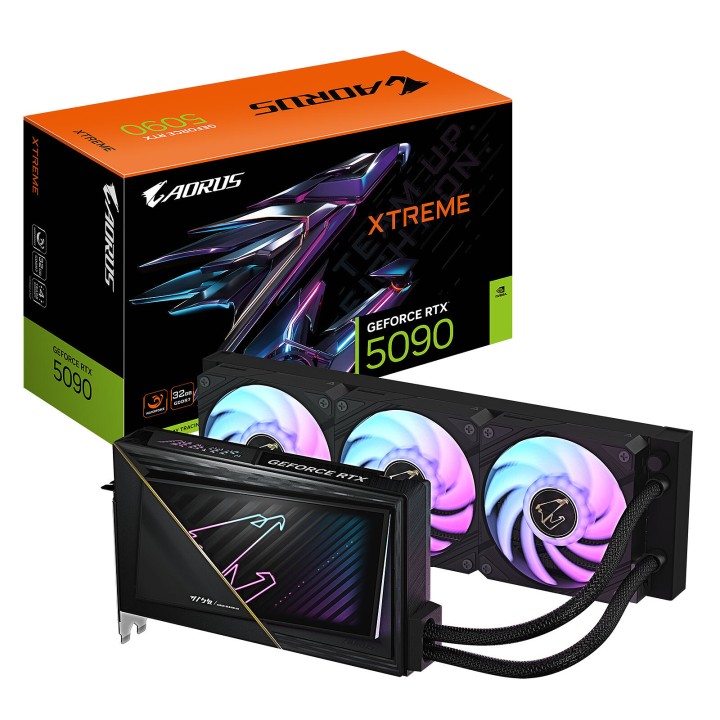 Gigabyte AORUS GeForce RTX 5090 XTREME WATERFORCE 32G Cartes graphi...