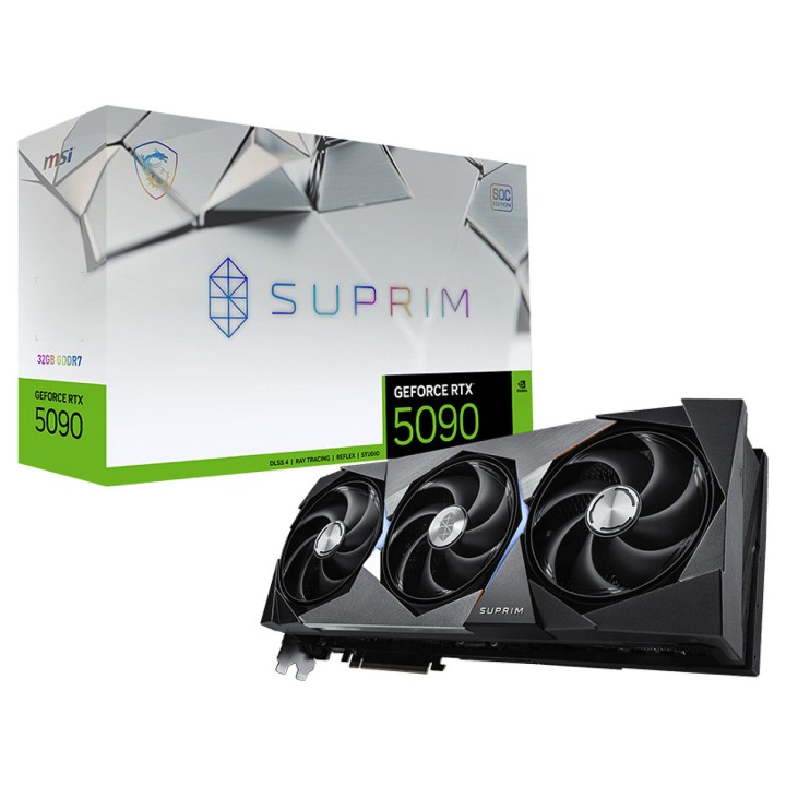 MSI GeForce RTX 5090 32Go GDDR7 SUPRIM SOC NVIDIA MSI Maroc