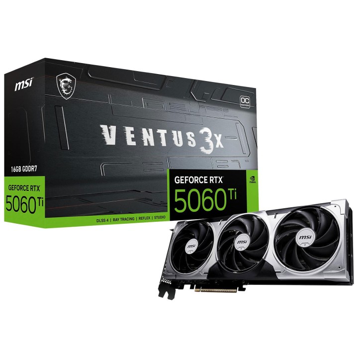 MSI GeForce RTX 5060 Ti 16G VENTUS 3X OC Cartes graphiques MSI Maroc