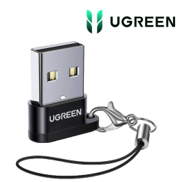Ugreen Adaptateur USB-A Male 2.0 to USB-C Female NOIR Accueil UGREE...
