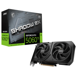 MSI GeForce RTX 5060 Ti 8Go GDDR7 SHADOW 2X OC PLUS BULK NVIDIA MSI...