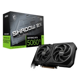 MSI GeForce RTX 5060 Ti 16G SHADOW 2X OC PLUS Cartes graphiques MSI...