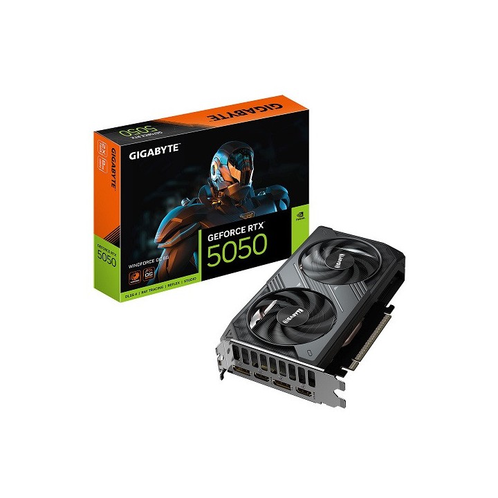 Gigabyte GeForce RTX 5050 WINDFORCE OC 8G Cartes graphiques Gigabyt...