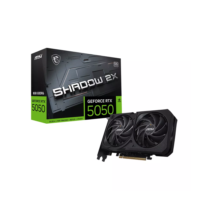 MSI GeForce RTX 5050 8G SHADOW 2X OC Cartes graphiques MSI Maroc