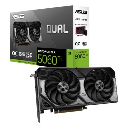 ASUS Dual GeForce RTX 5060 Ti OC Edition 16GB Cartes graphiques ASU...