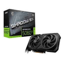 MSI GeForce RTX 5060 Ti 16G SHADOW 2X PLUS Cartes graphiques MSI Maroc