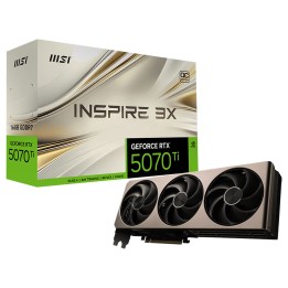 MSI GeForce RTX 5070 Ti 16G INSPIRE 3X OC 16GB GDDR7 Cartes graphiq...