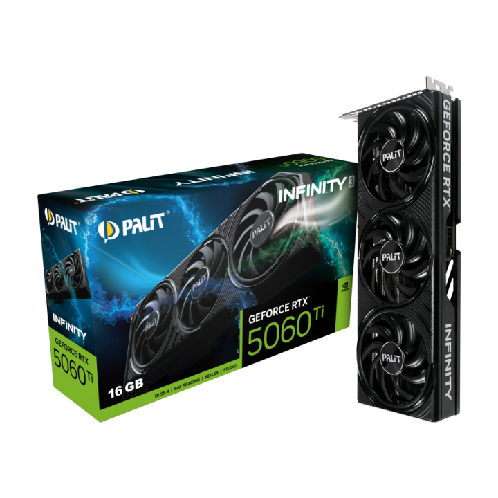 PALIT GeForce RTX 5060 Ti Infinity 3 16GB GDDR7 NVIDIA Palit Maroc