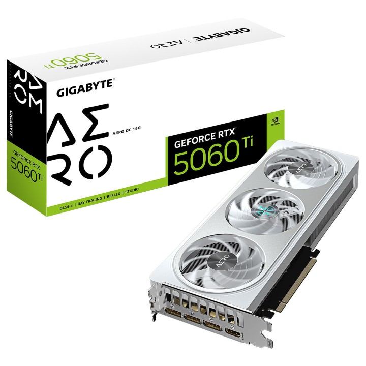 Gigabyte GeForce RTX 5060 Ti AERO OC 16Go NVIDIA Gigabyte Maroc
