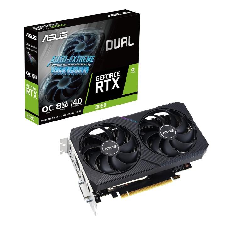 ASUS DUAL GeForce RTX 3050 8GB V2 OC GDDR6 NVIDIA ASUS Maroc