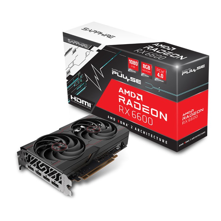 Sapphire PULSE Radeon RX 6600 8GB GDDR6 AMD Sapphire Maroc