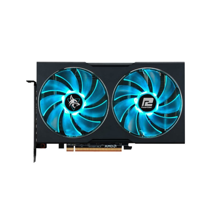 PowerColor AMD Radeon RX 7600 OC Hell Hound 8GB GDDR6 Cartes graphi...