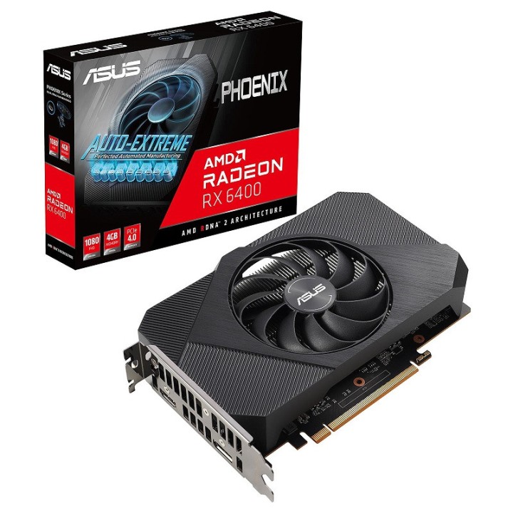 ASUS Radeon RX 6400 Phoenix 4GB GDDR6 Cartes graphiques ASUS Maroc