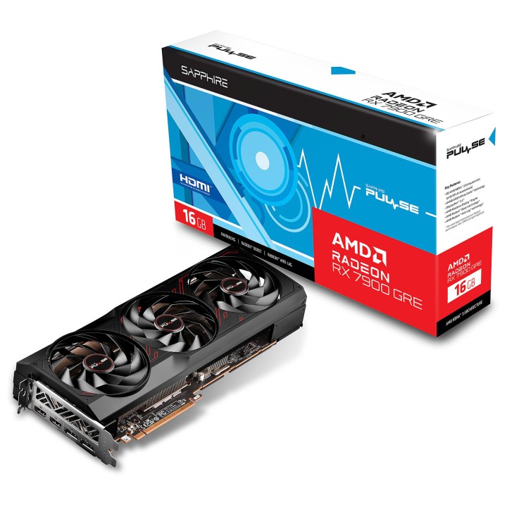 Sapphire Pulse AMD Radeon RX 7900 GRE 16GB GDDR6 Cartes graphiques ...