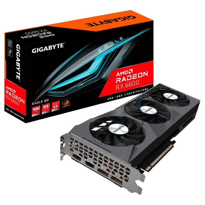 Gigabyte AMD Radeon RX 6600 EAGLE 8GB GDDR6 AMD Gigabyte Maroc