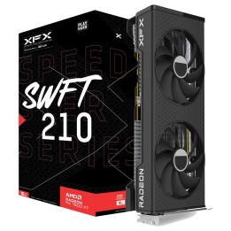 XFX AMD Radeon RX 7600 XT Speedster SWFT 210 16GB GDDR6 AMD XFX Maroc