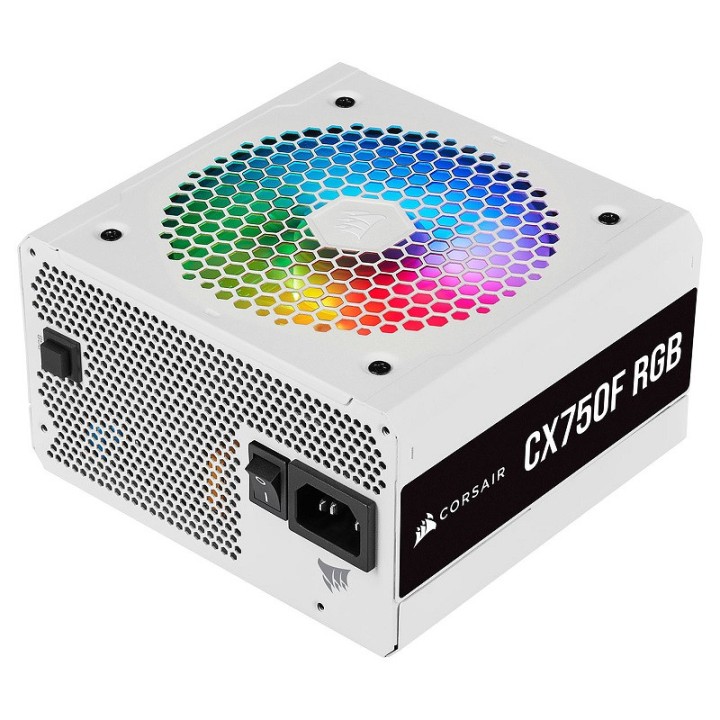 Corsair CX750F RGB 80PLUS Bronze (Blanc) Alimentations PC Corsair M...