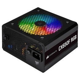 Corsair CX650F RGB 80PLUS Bronze (Noir) Alimentations PC Corsair Maroc