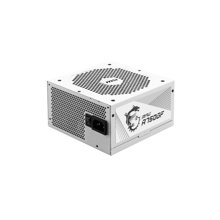MSI MPG A750GF WHITE 80 PLUS Gold 750W Alimentations PC MSI Maroc