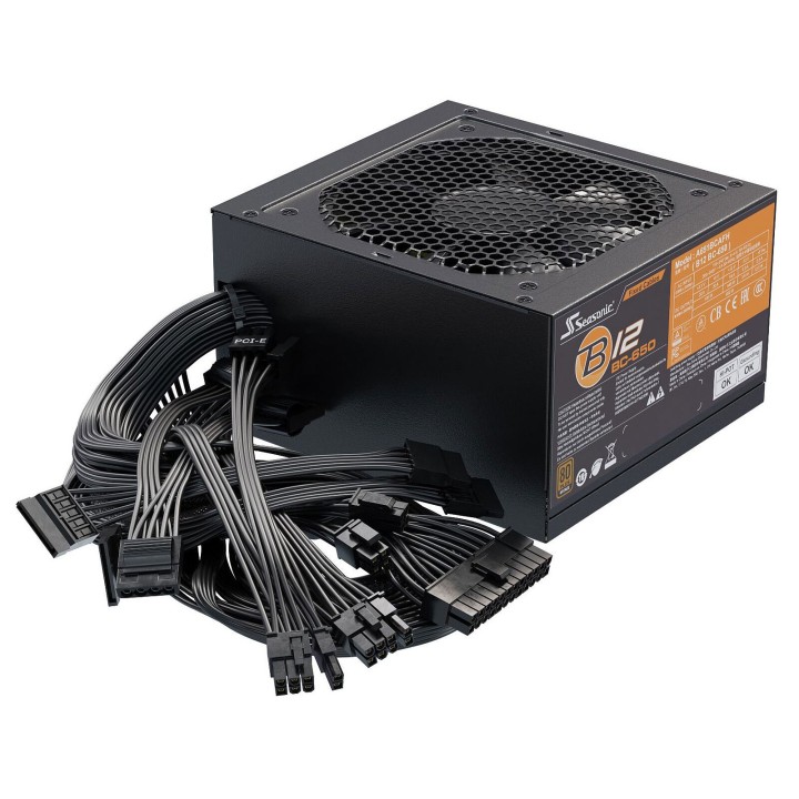 SEASONIC B12 BC 80PLUS Bronze 650W Alimentations PC Seasonic Maroc