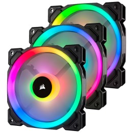 Corsair LL Series LL120 RGB Triple Pack Noir Ventilateurs boîtier C...